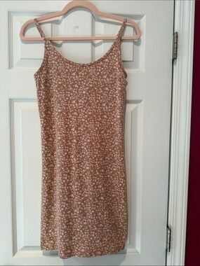 Old Navy Dusty Rose Floral Slip Dress